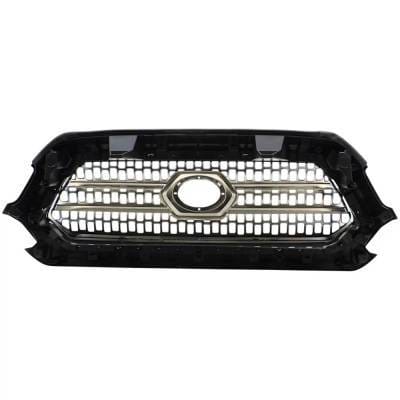 New Chrome Grille Assembly Compatible With Toyota Tacoma Trd Sport 6 Cyl 3.5L Tacoma Trd Off-Road 6 thumbnail 9