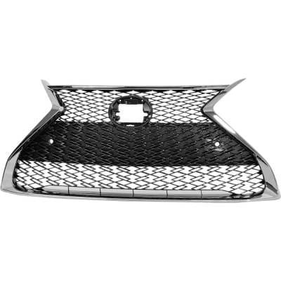 New Dark Gray Grille Assembly Compatible With Lexus Es350 F Sport 6 Cyl 3.5L Es350 Premium 6 Cyl