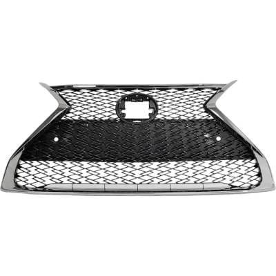 New Dark Gray Grille Assembly Compatible With Lexus Es350 F Sport 6 Cyl 3.5L Es350 Premium 6 Cyl thumbnail 3