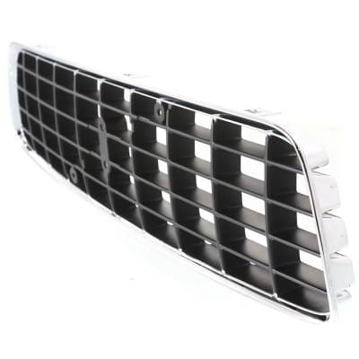 New Chrome Shell Grille Assembly Compatible With Volvo S60 Base 5 Cyl 2.4L S60 T5 5 Cyl 2.3L thumbnail 3