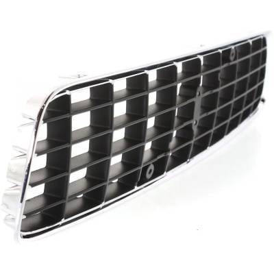 New Chrome Shell Grille Assembly Compatible With Volvo S60 Base 5 Cyl 2.4L S60 T5 5 Cyl 2.3L thumbnail 5