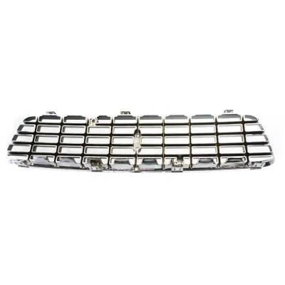 Chrome Shell Grille Assembly Compatible With Volvo S60 Base 5 Cyl 2.4L S60 T5 5 Cyl 2.3L 2001-2004 thumbnail 7