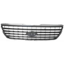 New Gray Grille Assembly Compatible With Ford Explorer Xlt Sport 8 Cyl 4.6L Explorer Eddie Bauer 8