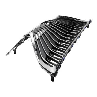 New Chrome Shell Grille Assembly Compatible With Lexus Es250 Premium 4 Cyl 2.5L Es300h Base 4 Cyl thumbnail 3