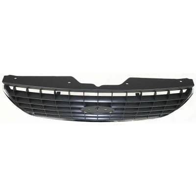 New Gray Grille Assembly Compatible With Ford Explorer Limited 8 Cyl 4.6L Explorer Nbx 8 Cyl 4.6L thumbnail 9