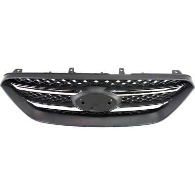 New Chrome Molding Grille Assembly Compatible With Kia Rondo Lx 6 Cyl 2.7L Rondo Ex 6 Cyl 2.7L 2010 thumbnail 7
