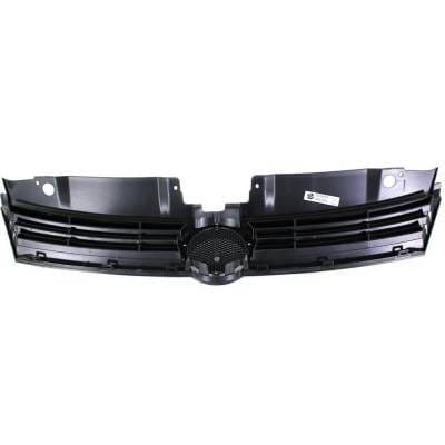 New Chrome Insert Grille Assembly Compatible With Volkswagen Jetta S 5 Cyl 2.5L Jetta Tdi thumbnail 9