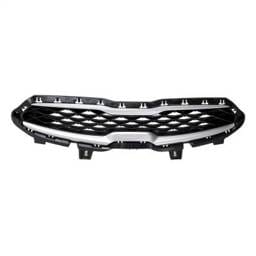 Chrome Shell Grille Assembly Compatible With Kia Forte Ex 4 Cyl 2.0L Forte S 4 Cyl 2.0L 2019-2021