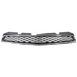 New Chrome Shell Grille Assembly Compatible With Chevrolet Equinox Ltz 6 Cyl 3.6L Equinox Ls 4 Cyl