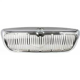 Chrome Grille Assembly Compatible With Mercury Grand Marquis Ls 8 Cyl 4.6L Grand Marquis Gs 8 Cyl