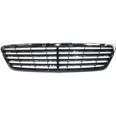 New Chrome Shell Grille Assembly Compatible With Mercedes Benz C320 4Matic 6 Cyl 3.2L C230 Sport 6 thumbnail 7