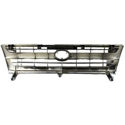 New Chrome Shell Grille Assembly Compatible With Toyota Tacoma Base 4 Cyl 2.7L Tacoma Sr5 4 Cyl 2.7L thumbnail 7