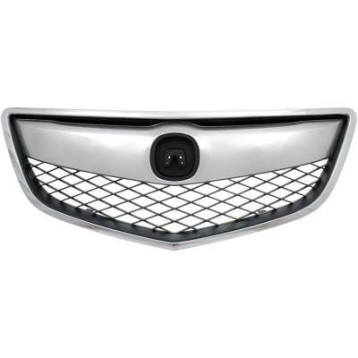 Chrome Shell Grille Assembly Compatible With Acura Rdx Base 6 Cyl 3.5L 2013-2015 71121Tx4a01-Pfm