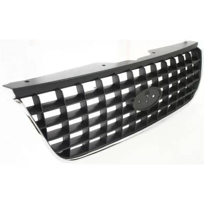New Gray Grille Assembly Compatible With Ford Explorer Xlt Sport 6 Cyl 4.0L Explorer Xls Sport 6 Cyl thumbnail 5