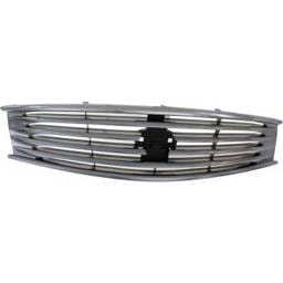 New Chrome Grille Assembly Compatible With Infiniti G37 Journey 6 Cyl 3.7L G37 Sport 6 Cyl 3.7L Q60