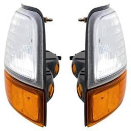New Pair Of Daytime Running Lights Compatible With Ford Ranger 2.5L 3.0L 4.0L 1998-2000 By Part