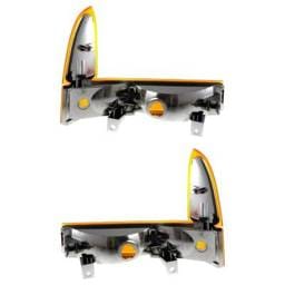 New Pair Of Daytime Running Lights Compatible With Ford 5.4L 6.8L 7.3L 1999 2000 2001 By Part