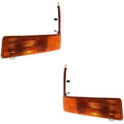 New Pair Of Daytime Running Lights Compatible With Ford 5.4L 6.8L 7.3L 1999 2000 2001 By Part thumbnail 5