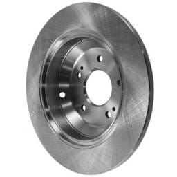 Left Rear Brake Disc Compatible With Hyundai Genesis 4.6 8 Cyl 4.6L Genesis 3.8 6 Cyl 3.8L 2009-2010