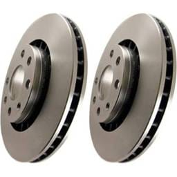 New Front Brake Disc Compatible With Nissan 300Zx 2+2 6 Cyl 3.0L 300Zx Turbo 6 Cyl 3.0L 300Zx All
