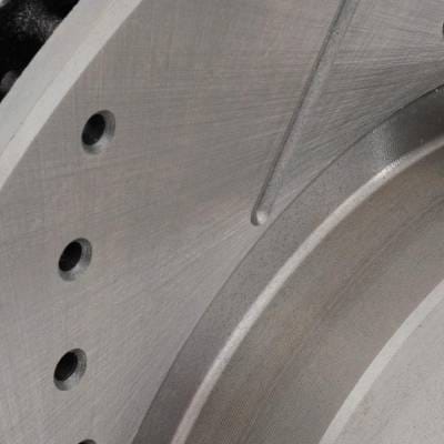 New Cross-Drilled Brake Disc Compatible With Pontiac Scion Toyota Corolla Xrs 4 Cyl 1.8L Vibe Gt 4 thumbnail 7