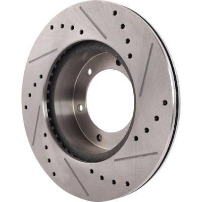 New Cross-Drilled And Slotted Brake Disc Compatible With Toyota Pickup Base 6 Cyl 3.0L 4Runner Sr5 6 thumbnail 11