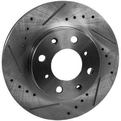 New 4 Lugs Brake Disc Compatible With Honda Civic Hx 4 Cyl 1.6L Civic Del Sol S 4 Cyl 1.5L Civic Dx thumbnail 3