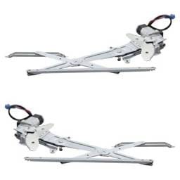 Front Left And Front Right Window Regulator Compatible With Toyota Tundra Base Tundra Limited