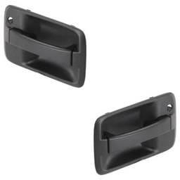 Front Driver And Passenger Side Exterior Door Handle Compatible With 2007-2017 Chevrolet W4500