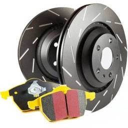 New Rear Brake Disc And Pad Kit Compatible With Mazda 3 Touring 4 Cyl 2.0L 3 I Sv 4 Cyl 2.0L 3 G 4
