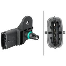 New Map Sensor Compatible With Porsche Saab 9-3 Aero Xwd 6 Cyl 2.8L 911 Turbo 6 Cyl 3.8L 9-3 Aero 6
