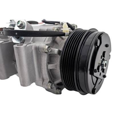 New 6-Groove Pulley A/C Compressor Compatible With Acura Honda Civic Hf 4 Cyl 1.8L Civic Dx 4 Cyl thumbnail 11
