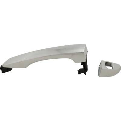 Front Driver Side Exterior Door Handle Compatible With 2016-2021 Hyundai Tucson Chrome With Key Hole thumbnail 7