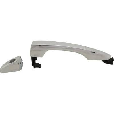 Front Driver Side Exterior Door Handle Compatible With 2016-2021 Hyundai Tucson Chrome With Key Hole thumbnail 11