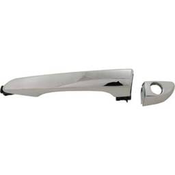 Front Left (Driver Side) Exterior Door Handle Compatible With 2016-2021 Hyundai Tucson Chrome With