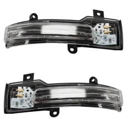 New Pair Of Mirror Turn Signal Light Compatible With Mitsubishi Outlander Se 4 Cyl 2.4L Outlander