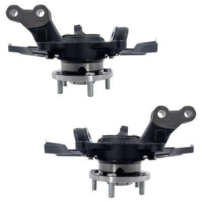 Front Left And Front Right Knuckle Compatible With Toyota Matrix S 4 Cyl 2.4L Matrix Awd 4 Cyl 2.4L thumbnail 9