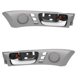 Front Left And Right Interior Door Handle Compatible With 2002-2006 Lexus Es300 Lexus Es330 Gray