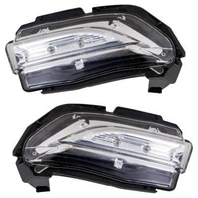New Pair Of Mirror Turn Signal Light Compatible With Chevrolet Gmc Equinox Lt 4 Cyl 1.6L Equinox Lt