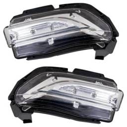 New Pair Of Mirror Turn Signal Light Compatible With Chevrolet Gmc Equinox Premier 4 Cyl 2.0L