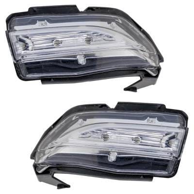 New Pair Of Mirror Turn Signal Light Compatible With Chevrolet Gmc Terrain Denali 4 Cyl 2.0L Terrain thumbnail 3