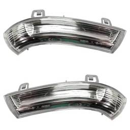 New Pair Of Mirror Turn Signal Light Compatible With Volkswagen Jetta Sel 4 Cyl 2.0L Eos Turbo 4 Cyl