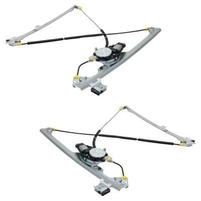 New Front Left And Front Right Window Regulator Compatible With Chevrolet Suburban 2500 Ls 8 Cyl thumbnail 5