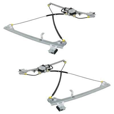 New Front Left And Front Right Window Regulator Compatible With Chevrolet Avalanche Black Diamond Ls thumbnail 3