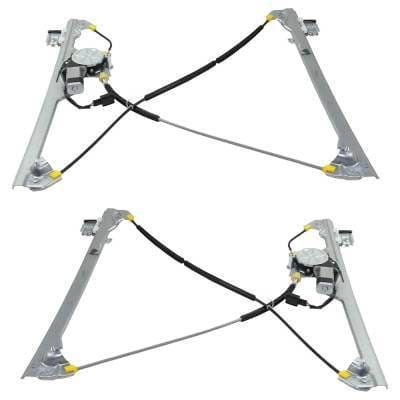 New Front Left And Front Right Window Regulator Compatible With Chevrolet Avalanche Black Diamond Ls thumbnail 11