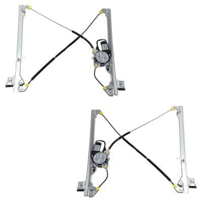 New Front Left And Front Right Window Regulator Compatible With Chevrolet Silverado 1500 Hd Base 8