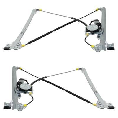 New Front Left And Front Right Window Regulator Compatible With Chevrolet Silverado 3500 Classic Lt thumbnail 7