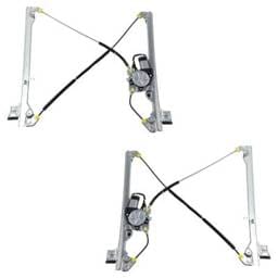 New Front Left And Front Right Window Regulator Compatible With Chevrolet Silverado 2500 Hd Lt 8 Cyl