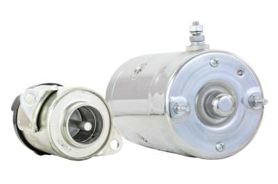 New Chrome Starter & Solenoid Compatible With Harley Davidson Super Glide Custom Fxrc 1985 31489-79 thumbnail 7