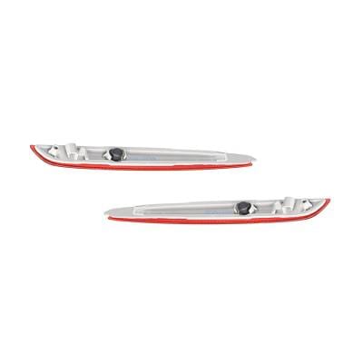 New Pair Of Reflectors Compatible With Mazda Gs Gt Gx S 2010-2013 Ma2830100 Bbm4-51-5L0c Bbm4515m0c thumbnail 7